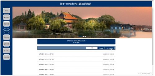 紅色之旅 基于Python Django的紅色主題旅游網站設計與開發策劃方案